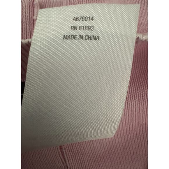 Attitudes by Renee 100% Cotton Sweater with Wash Effect Pastel Lavender Medium - Picture 13 of 14